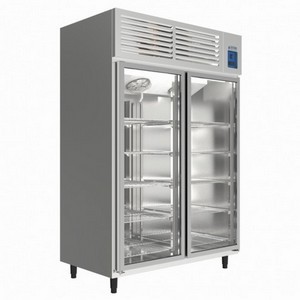 Manutenção de freezer vertical de aço inox