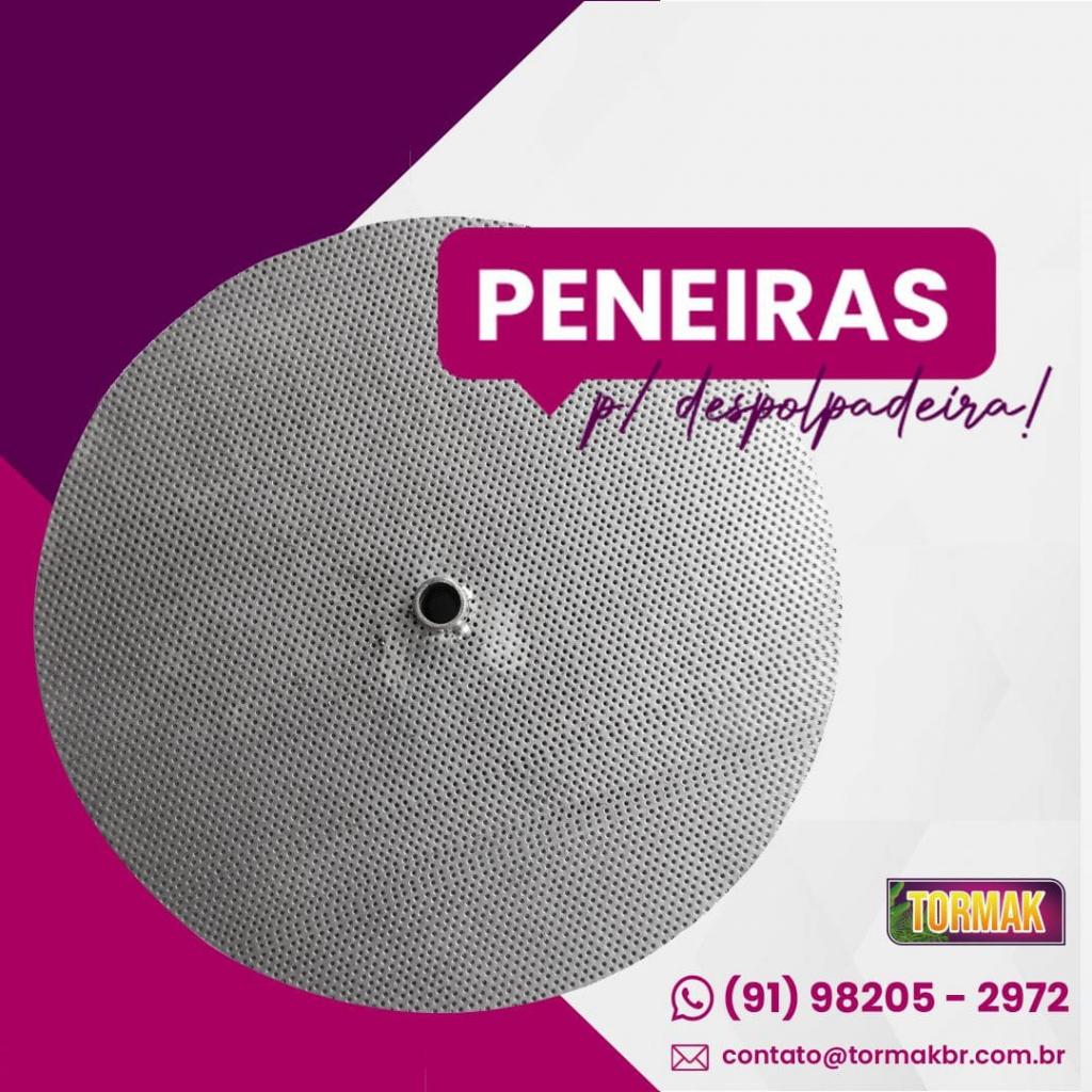 peneira de inox para catação de açaí