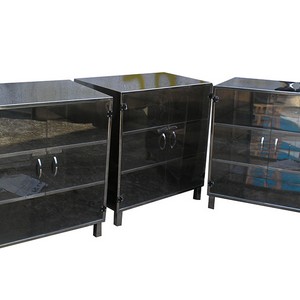 Mesa de inox com rodinha