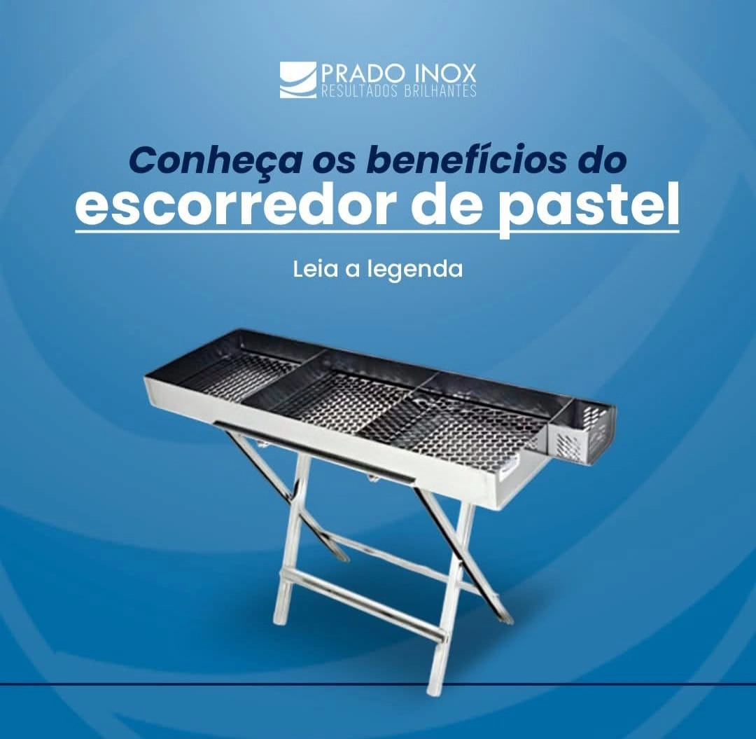 Bandeja Grelha Escorredor Pastel