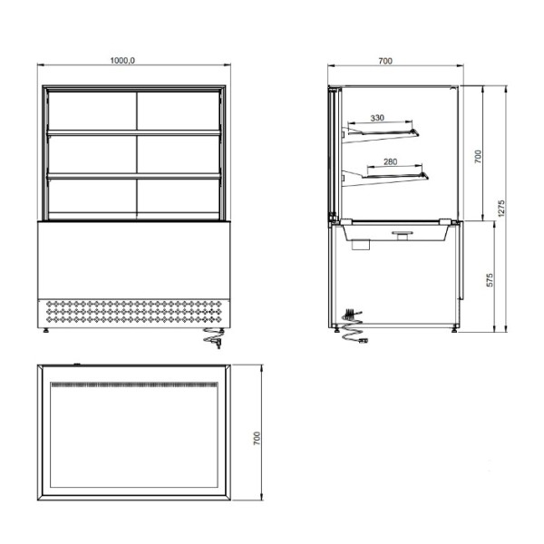 Vitrines Expositoras Refrigeradas