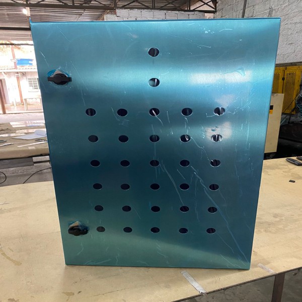 Quadro De Comando Em Aço Inox