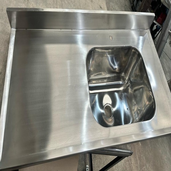 Pia De Aço Inox Industrial