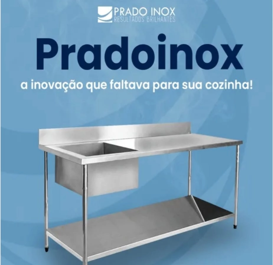 Pia Aço Inox Sob Medida