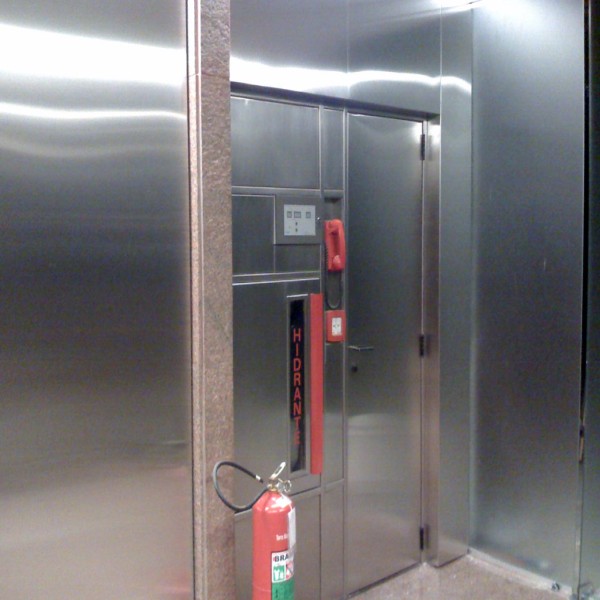 Chapa Inox Proteção Para Porta