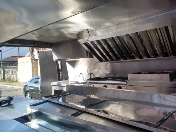 Coifa De Aço Inox Para Restaurante