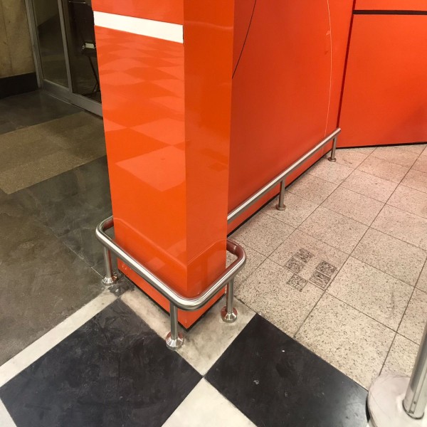 Bate Carrinho Em Aço Inox