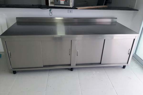 Mesa De Aço Inox