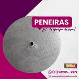 peneira de açaí em inox