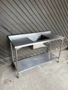 pia de aço inox